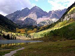 View of Mt. Evans in Colorado